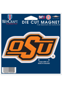 Oklahoma State Cowboys 4.5x6 Die Cut Magnet