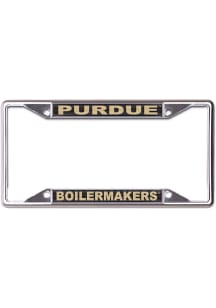 Purdue Boilermakers Black  Printed License Frame