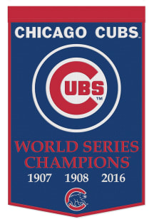 Chicago Cubs 24x38 Champion Banner