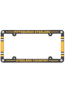 Pittsburgh Steelers Team Color License Frame