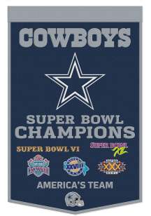 Dallas Cowboys 24x38 Champion Banner
