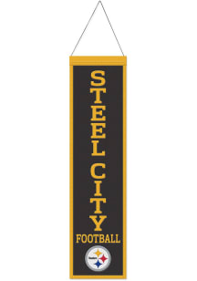 Pittsburgh Steelers 8x32 Slogan Banner