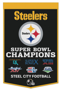 Pittsburgh Steelers 24x38 Champion Banner