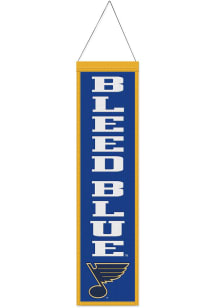 St Louis Blues 8x32 Slogan Banner