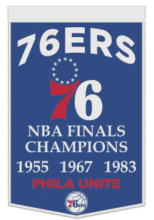 Philadelphia 76ers 24x38 Champion Banner
