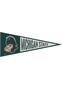 Green Michigan State Spartans 13x32 Primary Pennant