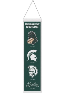 Michigan State Spartans 8x32 Evolution Banner