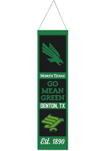 North Texas Mean Green 8x32 Banner