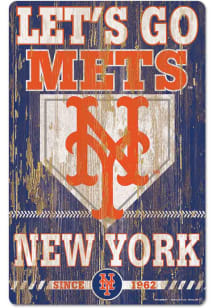 New York Mets 11x17 Wood Sign