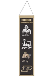 Black Purdue Boilermakers 8x32 Evolution Banner