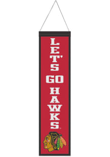 Chicago Blackhawks 8x32 Slogan Banner