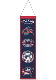 Columbus Blue Jackets 8X32 Evolution Banner