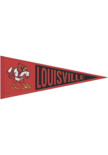 Louisville Cardinals 13x32 Retro Logo Pennant