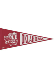 Oklahoma Sooners 13x32 Retro Logo Pennant