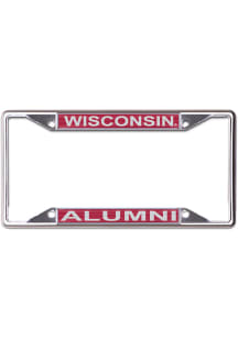 Wisconsin Badgers Red  Alumni License Frame