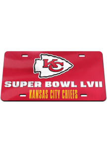 Kansas City Chiefs 2022 SB Bound Car Accessory License Plate