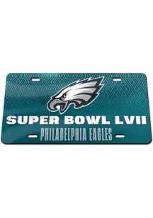 Philadelphia Eagles 2022 Super Bowl Bound Car Accessory License Plate