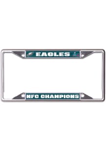 Philadelphia Eagles 2022 Conf Champs Metal License Frame