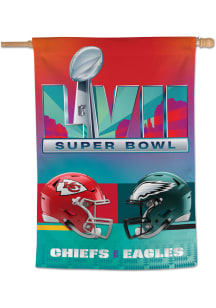 Philadelphia Eagles SB 2022 Dueling 28x40 Banner