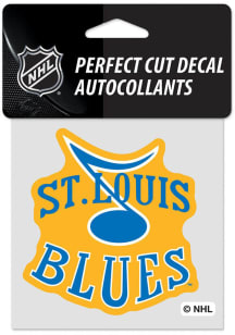 St Louis Blues Special Edition 4x4 Auto Decal - Blue