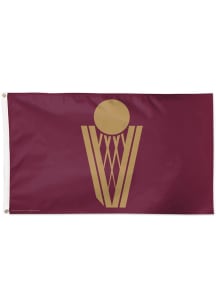 Cleveland Cavaliers 3x5 Ft Maroon Silk Screen Grommet Flag