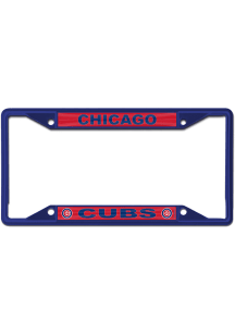 Chicago Cubs Color Metal License Frame