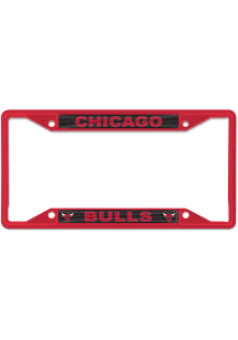 Chicago Bulls Color Metal License Frame