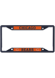 Chicago Bears Color Metal License Frame