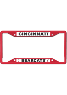 Cincinnati Bearcats Color Metal License Frame