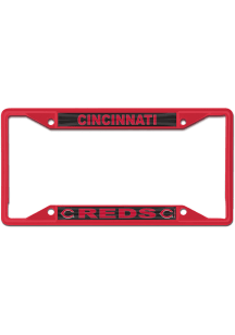 Cincinnati Reds Color Metal License Frame
