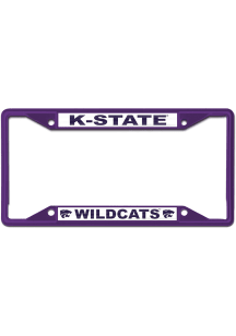 K-State Wildcats Color Metal License Frame