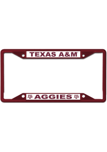 Texas A&amp;M Aggies Color Metal License Frame