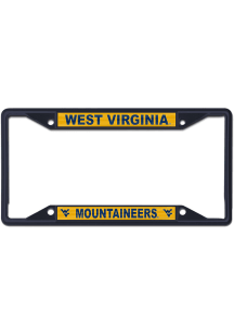 West Virginia Mountaineers Color Metal License Frame
