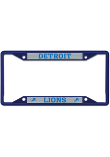 Detroit Lions Color Metal License Frame