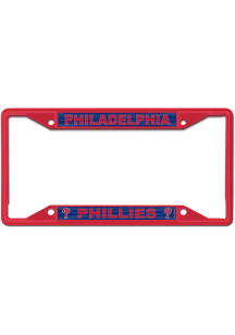 Philadelphia Phillies Color Metal License Frame