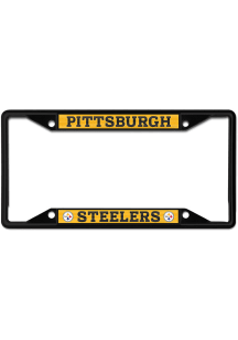 Pittsburgh Steelers Color Metal License Frame