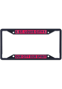 St Louis City SC Color Metal License Frame