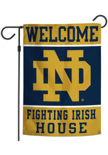 Notre Dame Fighting Irish Welcome 12x18 Inch Garden Flag