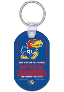 Kansas Jayhawks 2022 National Champs Aluminum Keychain