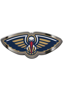 New Orleans Pelicans Acrylic Car Emblem - Navy Blue