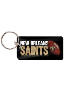 New Orleans Saints Rectangle Keychain