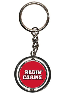 UL Lafayette Ragin' Cajuns Spinner Keychain