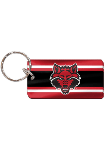 Arkansas State Red Wolves Rectangle Keychain