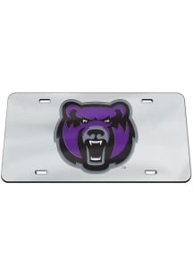 Central Arkansas Bears Silver Acrylic Car Accessory License Plate