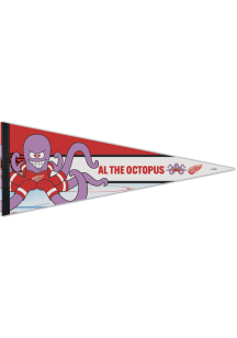 Detroit Red Wings 12x30 Mascot Pennant