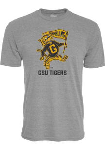 Grambling State Tigers Grey TRIBLEND Short Sleeve Fashion T Shirt