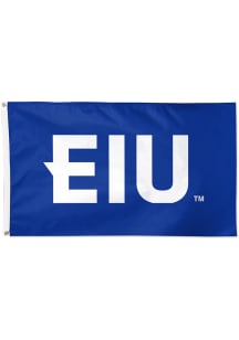 Eastern Illinois Panthers Basic Logo Blue Silk Screen Grommet Flag