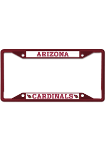 Arizona Cardinals Colored Chrome License Frame
