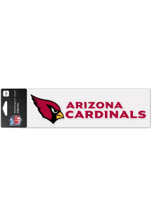 Arizona Cardinals 3x10 Auto Decal - Red