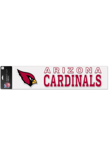 Arizona Cardinals 4x17 Auto Decal - Red